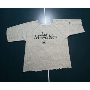 Vtg 1986 Les Miserables Sweatshirt Cameron Mackintosh Promo Original Size M Rare